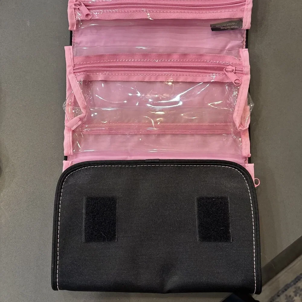 Mary Kay Toiletry Hanging Bag Women Travel Makeup With 4 Detachable Pockets VG
